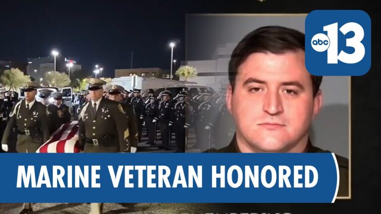 Las Vegas Mourns Fallen Officer Austin Abdelnabi, Marine Veteran