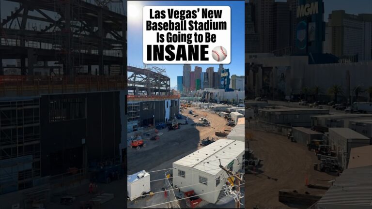 Las Vegas New Baseball Stadium Is Going To Be INSANE #baseball #athletics