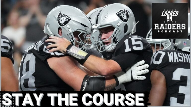 Las Vegas Raiders made a huge impact off the field on Monday