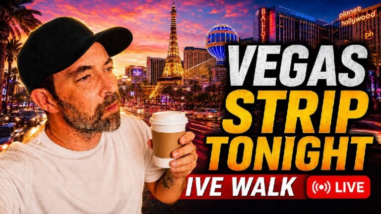 Las Vegas Strip LIVE Tonight 🌃 | Walking Vegas After Dark