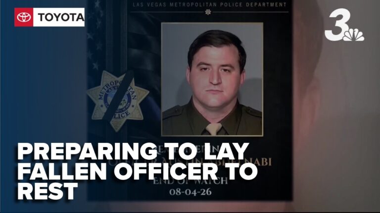 Las Vegas community prepares to honor fallen police Officer Austin Abdelnabi