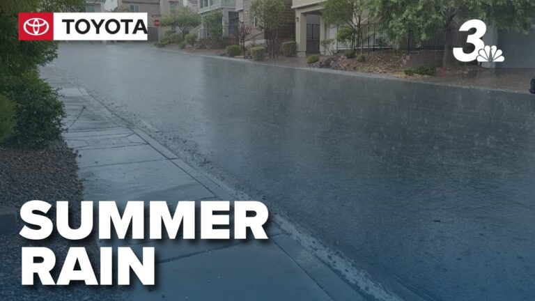 Las Vegas valley residents share videos of brief rain-cooled break from summer heat