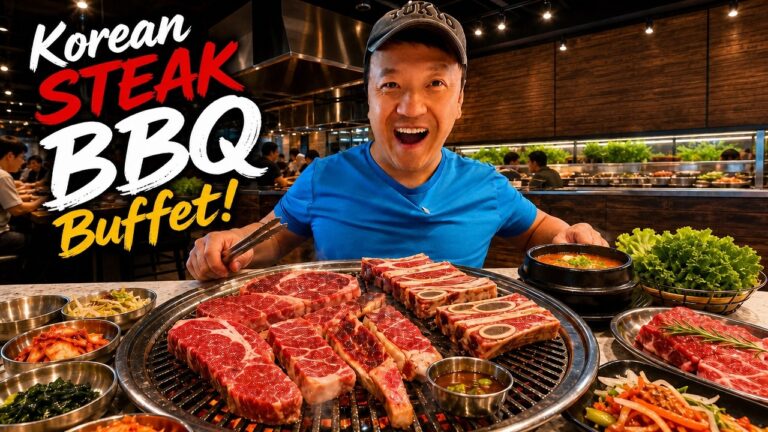 Las Vegas’s GREATEST Korean COMFORT FOOD FEAST & All You Can Eat STEAK BBQ!