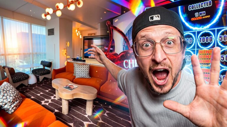 ME QUEDÉ en una SUITE INCREÍBLE del Virgin Hotel Las Vegas y pasó ESTO!
