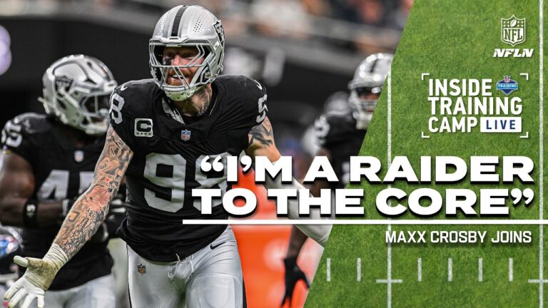 Maxx Crosby believes in Fernando Mendoza | Inside Training Camp