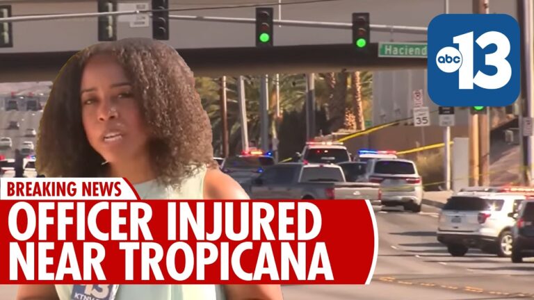 Metro Officer Injured in Shooting Near Tropicana and Mountain Vista