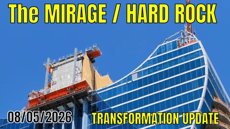 Mirage to Hard Rock Hotel Transformation Update 08 05 2026