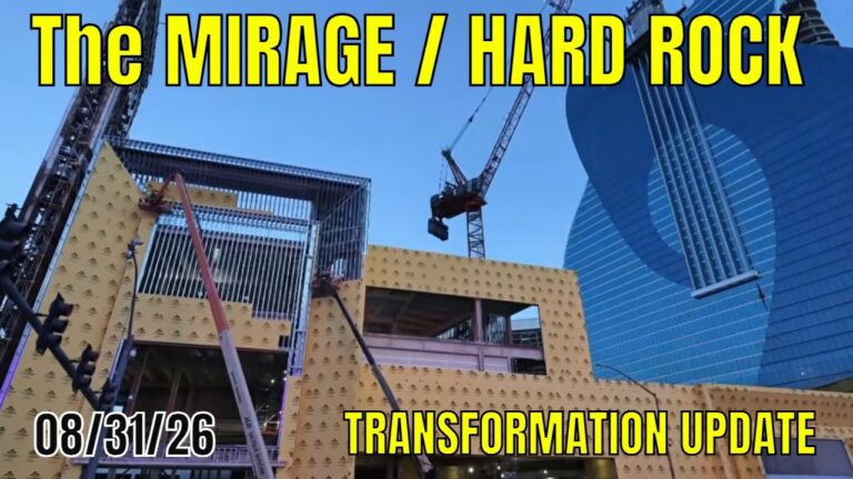 Mirage to Hard Rock Hotel Transformation Update 08 31 2026