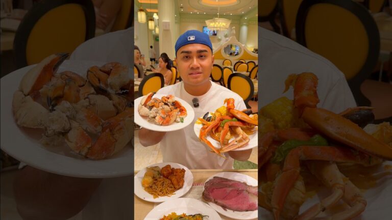 Most Expensive Buffet in Las Vegas🔥 #shorts #food