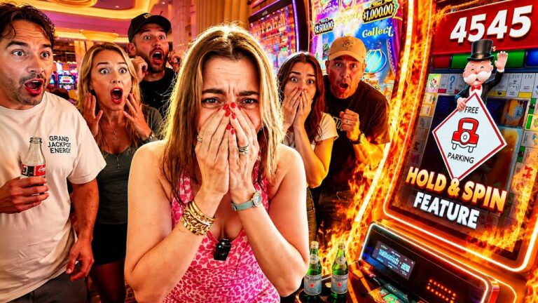 My LUCKIEST $1,000,000 Monopoly Start EVER Sends Us Into An ABSOLUTE FRENZY!!