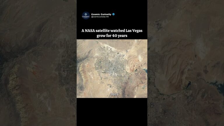 NASA Watched Las Vegas Grow From Space