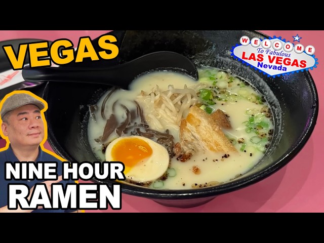 NINE HOUR RAMEN at the Hot Noods. El Cortez Casino, Las Vegas
