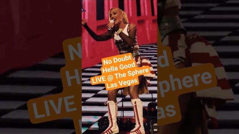 No Doubt – Hella Good, LIVE at the Sphere, Las Vegas, May 21, 2026 #tragickingdom