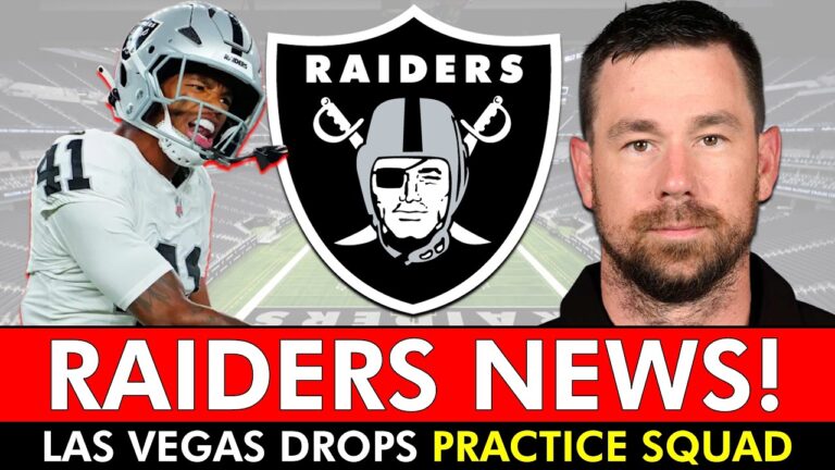 🚨 OFFICIAL: Las Vegas Raiders Practice Squad Announced | Raiders Roster News