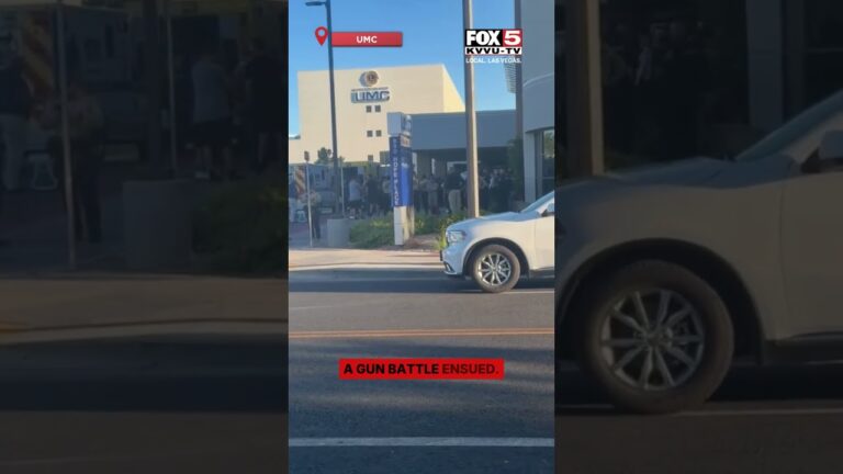 Officer, suspect dead in police shooting, Las Vegas sheriff says