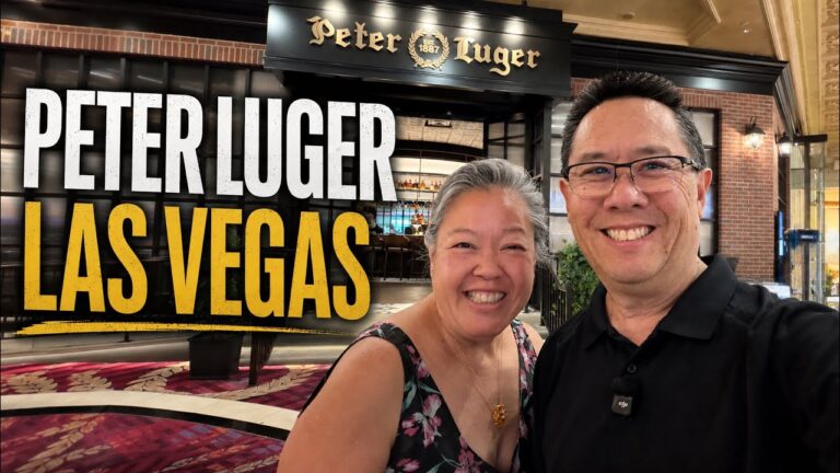 Our First Time at Peter Luger Las Vegas — Full Dinner Experience