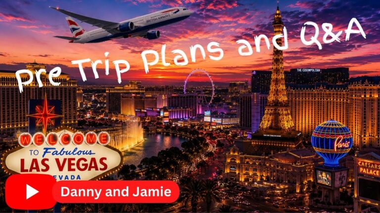Our Next Vegas Trip! Pre-Trip Q&A – Hotels, Budget, Gambling, Plans & Your Questions 🎰✈️