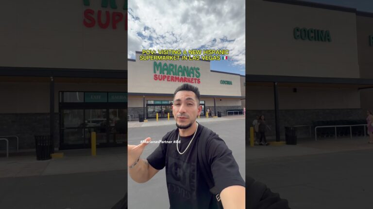 POV: Visiting A NEW Hispanic supermarket in Las Vegas 🇲🇽🛒📍 Marianas Supermarkets