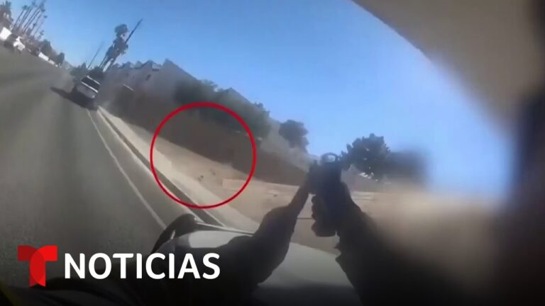 Policía de Las Vegas muere baleado presuntamente por joven de 21 años | Noticias Telemundo