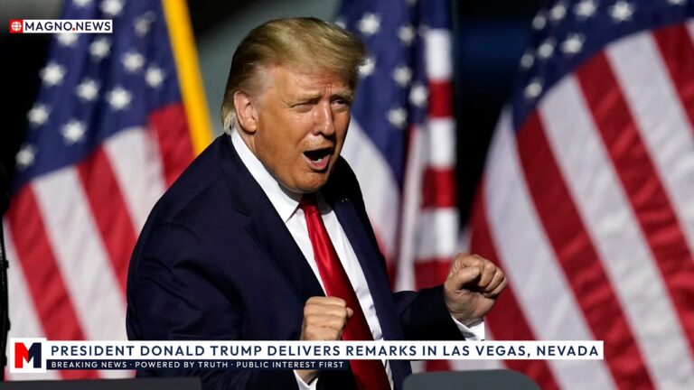 🇺🇸 President Trump Delivers Remarks at MAGA Rally in Las Vegas, Nevada [LIVE]