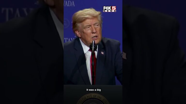 President Trump speaks on Officer Austin Abdelnabi killed in Las Vegas shooting