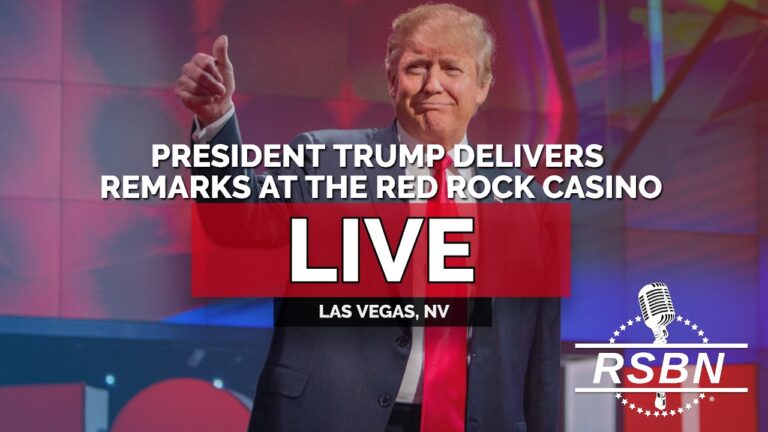 REPLAY: President Trump Delivers Remarks at the Red Rock Casino in Las Vegas, NV – 08/05/26