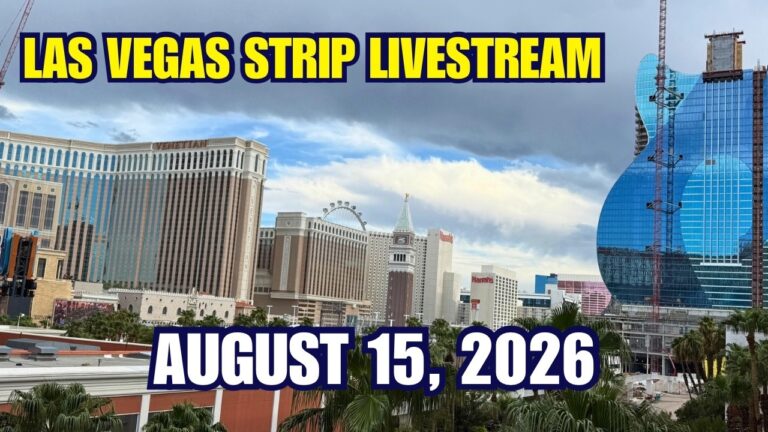 Rain? Thunderstorms? LAS VEGAS STRIP LIVE! SATURDAY NIGHT