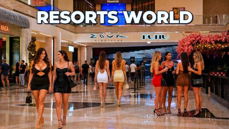 Resorts World Las Vegas Walk  – August 2026 – Las Vegas Strip