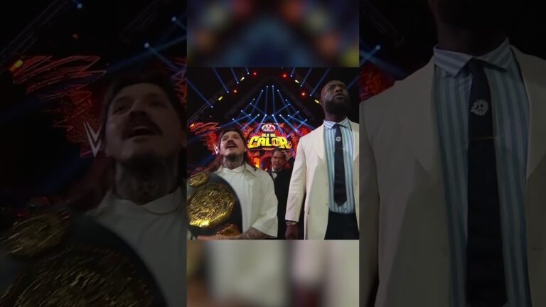 Rey Mysterio vs. Omos en #AAATriplemanía Las Vegas #AAAOlaDeCalor