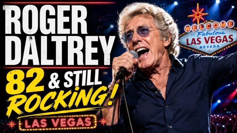 Roger Daltrey at 82 STILL ROCKS Las Vegas! 🎸 | The Who Legend Live