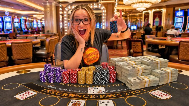 SCREAMING After My Crazy Blackjack Session In Vegas!