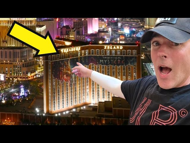 STAYING IN THE PENTHOUSE SUITE! Treasure Island! TOP OF THE WORLD!! Las Vegas.