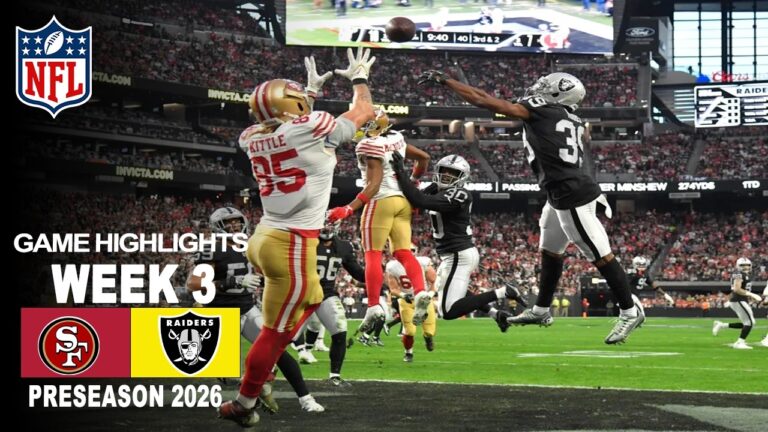 San Francisco 49ers vs Las Vegas Raiders | GAME HIGHLIGHTS  | AUGUST 27, 2026 | 2026  Today