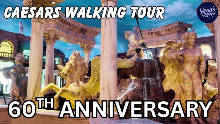 Savor 60 Years Of Caesars Palace On The Las Vegas Strip! Walking Tour In August 2026