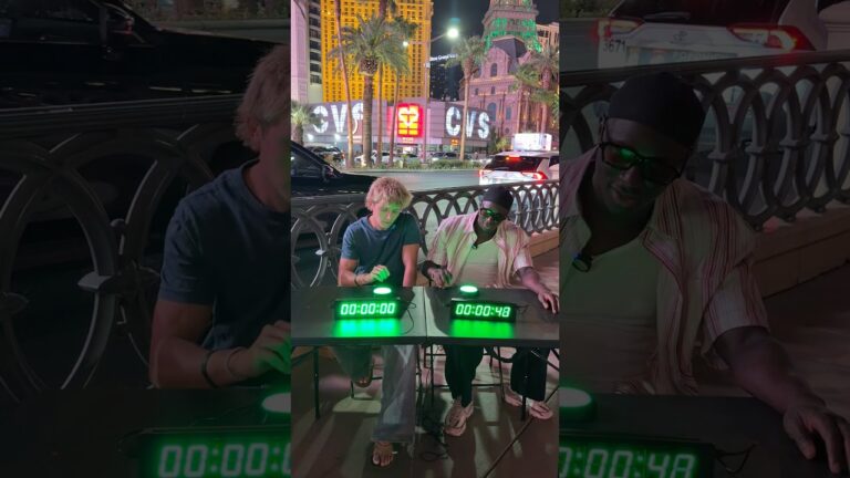 Stop the timer 4.00 seconds🤯#timer #timing  #stopthetimer #lasvegas #fyp@vegas sponsor me🙏
