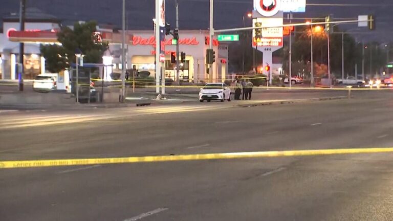Suspect arrested in killing of innocent bystander at Las Vegas intersection
