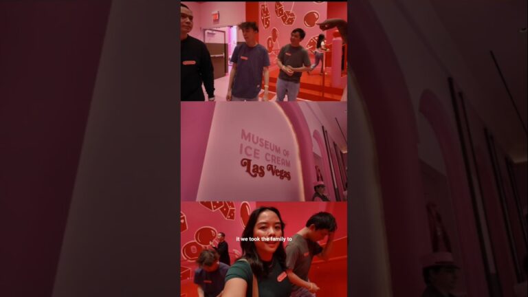 Sweetest day in Vegas! 🍦✨ #MuseumofIceCream is a must-visit! Would you go? #LasVegas #area15 #vegas