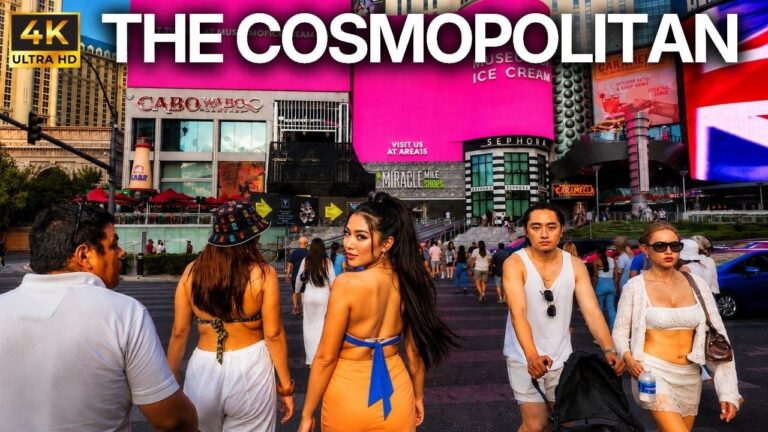 The Cosmopolitan Las Vegas Walking Tour | Hot Summer Day | August 2026 [4K HDR]