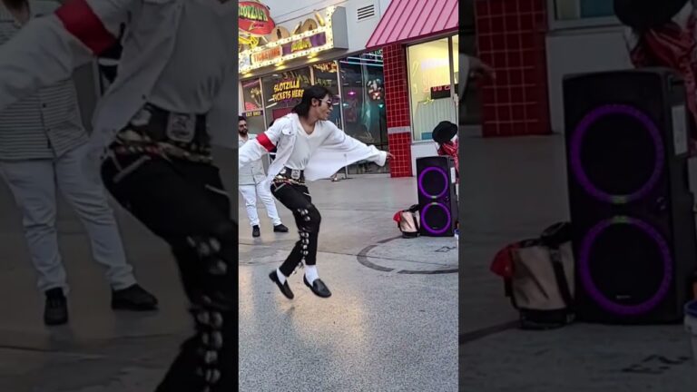 The Las Vegas Michael Jackson Performer Tourists Never Find #subscribe #michaeljackson #shorts #mj