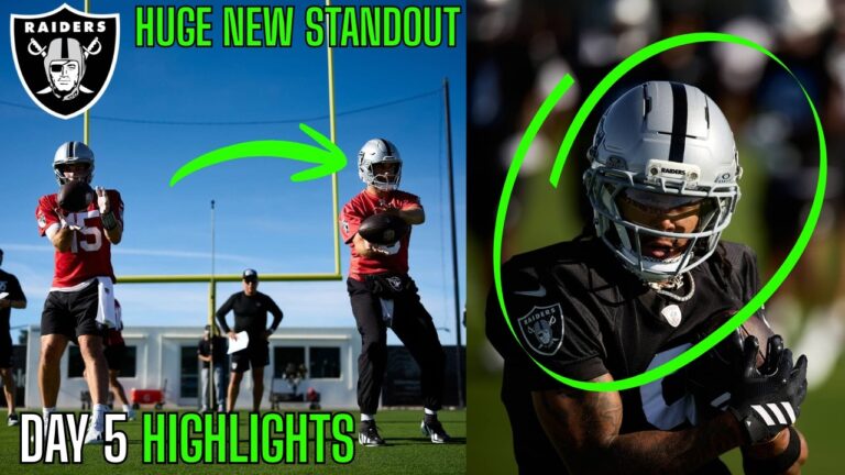 The Las Vegas Raiders FIRST PADDED Practice Highlights Were BACK & FORTH…