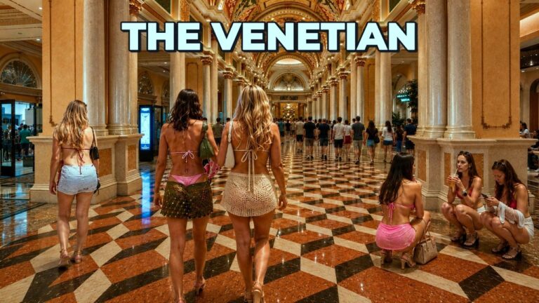 The Palazzo & Venetian Las Vegas Walk – August 2026 – Las Vegas Strip