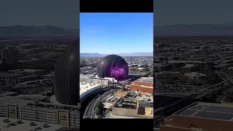 The World’s Craziest $2 Billion Sphere Las Vegas! 😱. ⁠#SphereLasVegas #sphere #Shorts #ViralShorts⁠