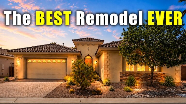 This is The BEST Remodel I’ve Toured, Single Story Las Vegas Home for Sale in West Summerlin | Solar