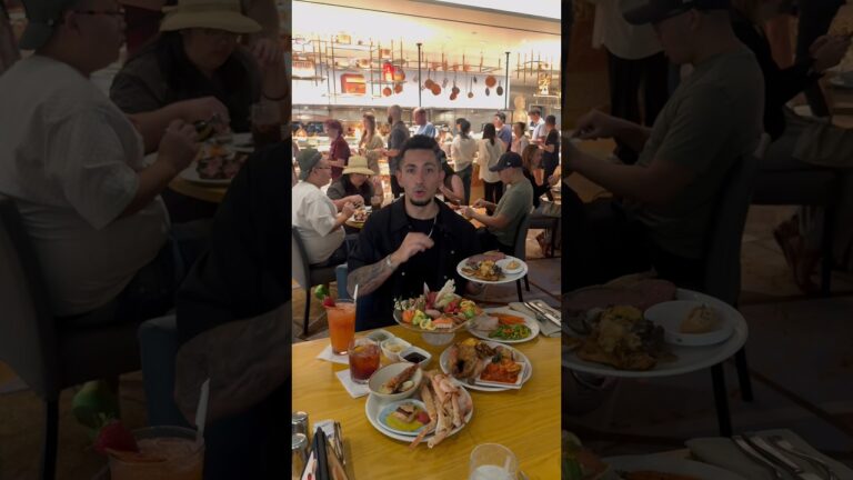 This is the Bacchanal Buffet at Caesars Palace in Las Vegas #CaesarsPartnerCaesars