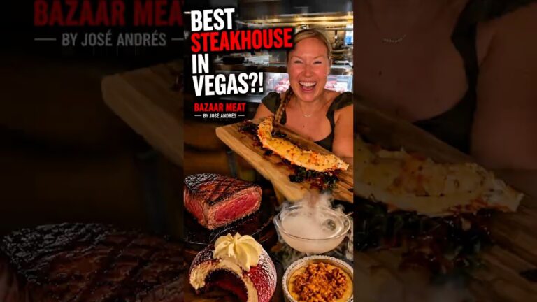This might be the best steakhouse in Las Vegas 🥩 #lasvegas  #vegasfood