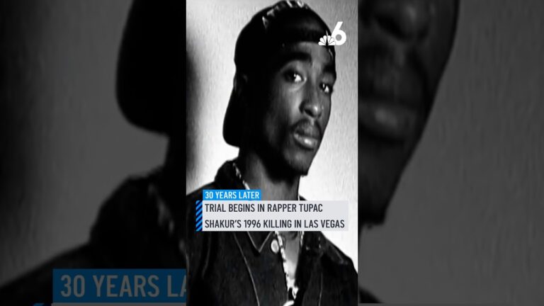 Trial begins in rapper Tupac Shakur’s 1996 killing in Las Vegas