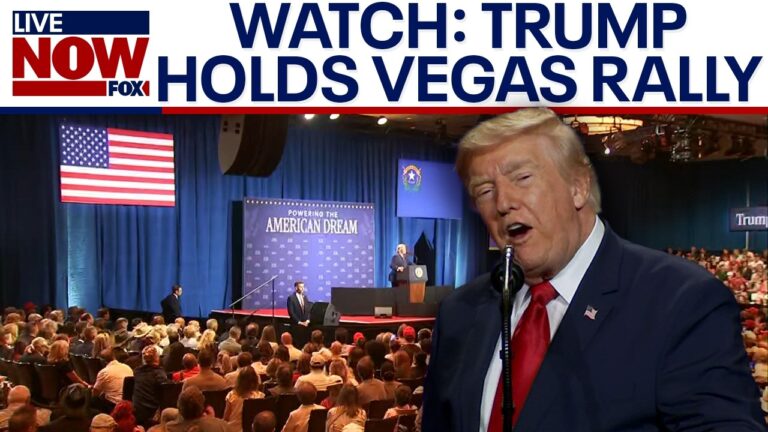 Trump takes on Abdul El-Sayed during Las Vegas economic address
