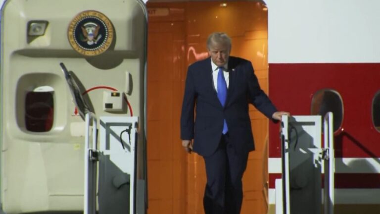 Trump visits Las Vegas with intention to speak on the economy and tax cuts