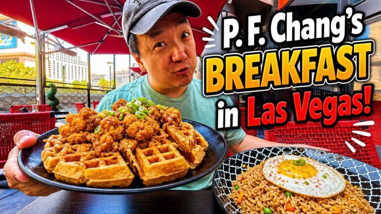 Trying P.F. Chang’s BREAKFAST You Can ONLY Get in Las Vegas!