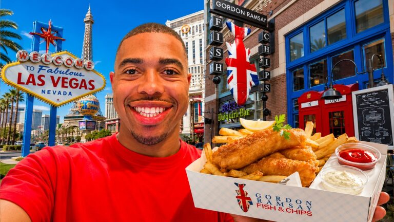 Trying Tourist Trap Restaurants in Las Vegas Nevada…